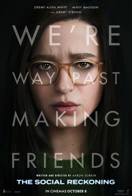 Filmposter van The Social Reckoning van Aaron Sorkin