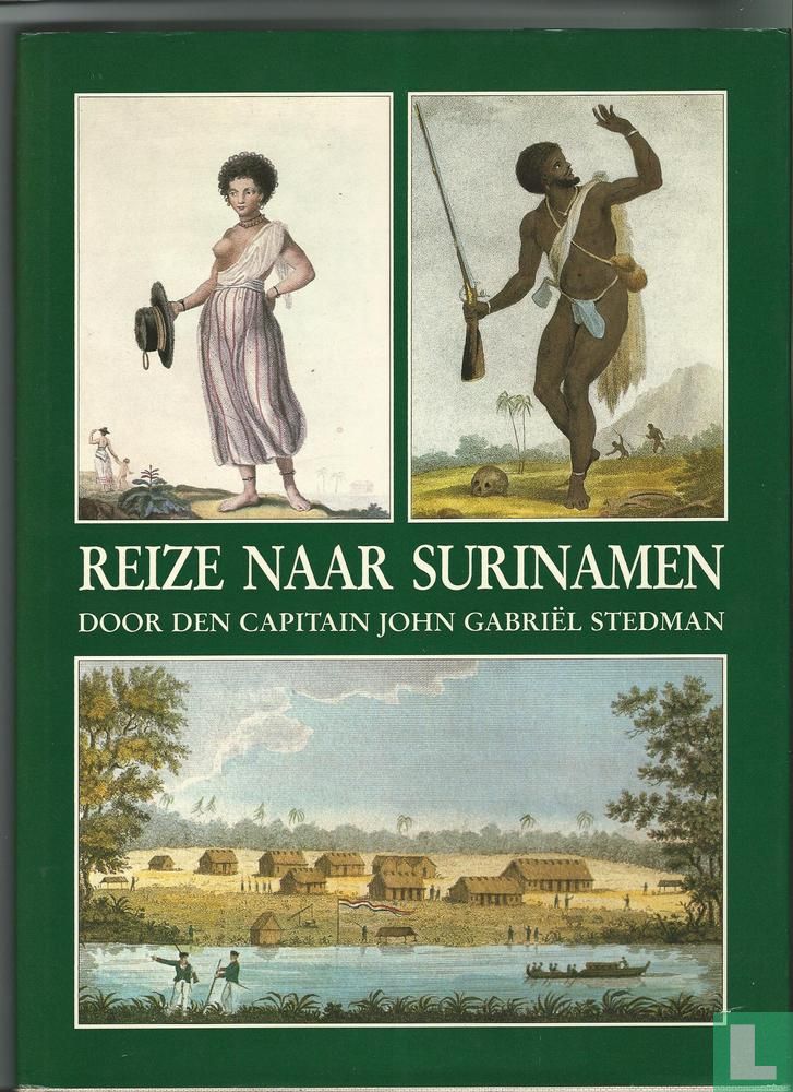 Omslag van Reize naar Surinamen, De Walburg Pers